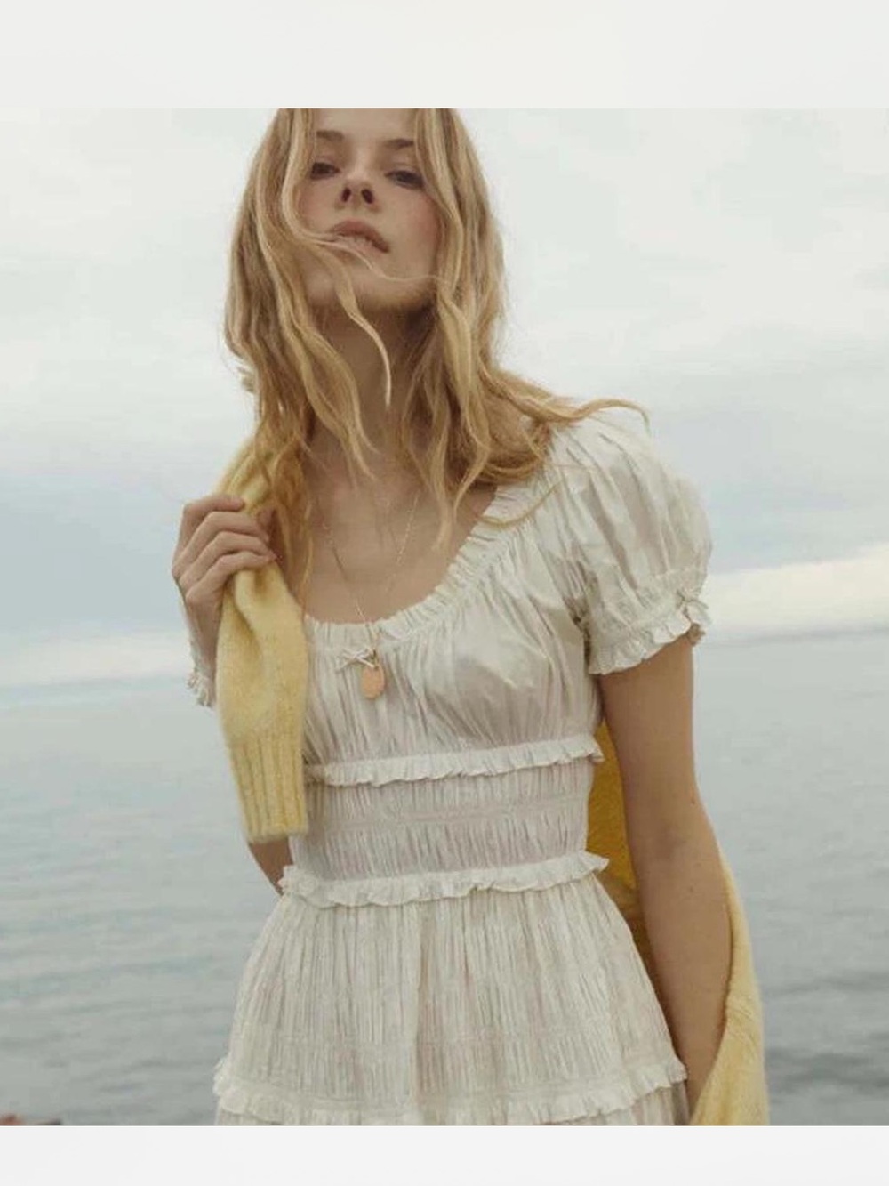 Dôen Leanne Dress in Salt